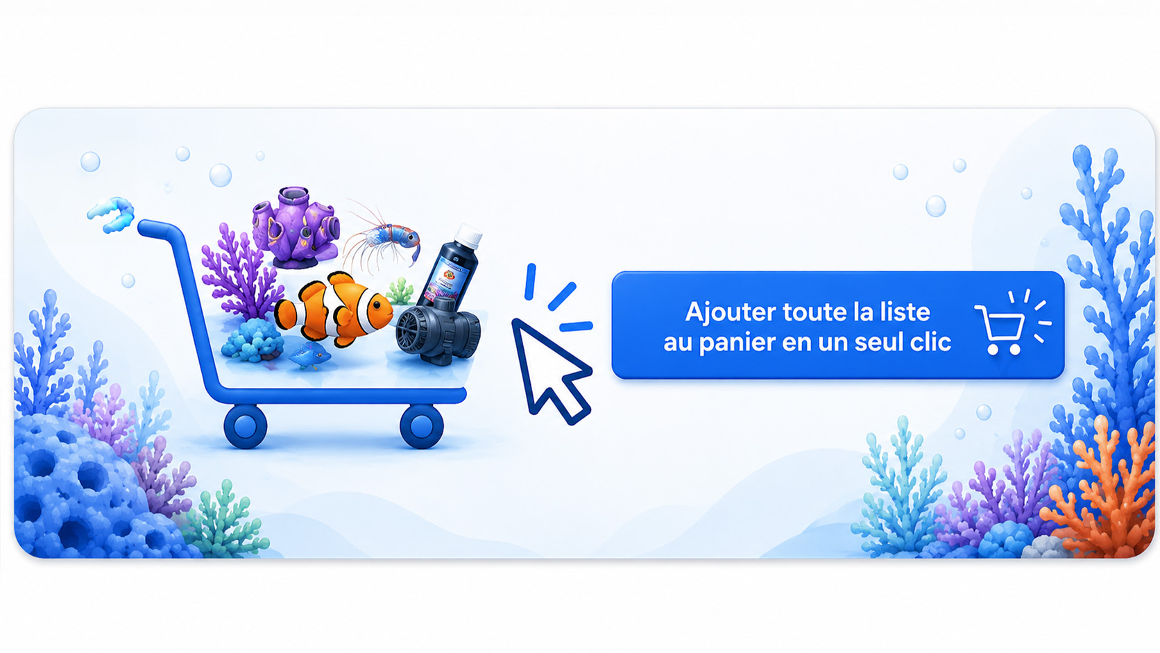 Ajouter toute une liste de course au panier RecifAtHome